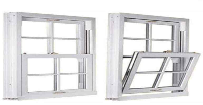 twin sash upvc windows